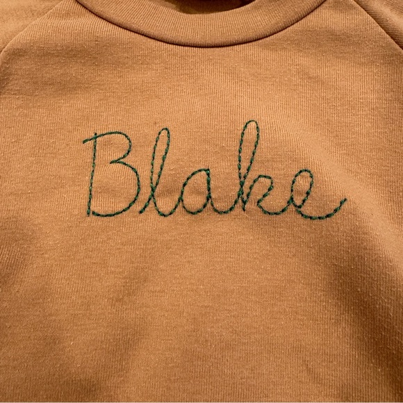 ‘Blake’ Personalized Baby Sweat Set - Picture 5 of 5